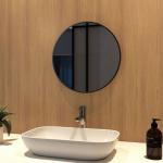 Espejos marrones de baño rebajados 40 cm de diámetro 