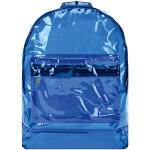 Mi-Pac Transparent Backpack Mochila Tipo Casual, 41 cm, 17 litros, Blue