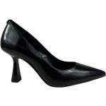 Zapatos negros de cuero de tacón con tacón de 7 a 9cm arrugados Michael Kors talla 36 para mujer 