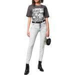 Jeans stretch grises de denim rebajados Michael Kors para mujer 