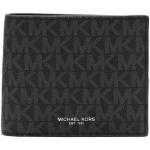 Billetera negras de PVC con logo Michael Kors para hombre 