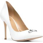 Zapatos blancos de cuero de tacón rebajados Michael Kors talla 36 para mujer 