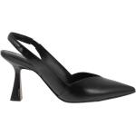 Zapatos negros de goma de tacón rebajados vintage lacado Michael Kors Chelsea talla 38,5 para mujer 