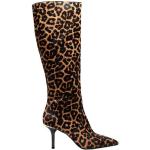 Botas de goma de piel  con tacón de aguja leopardo Michael Kors by Michael talla 38 para mujer 
