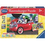 Puzzles multicolor de cartón La casa de Mickey Mouse Mickey Mouse Ravensburger 3-5 años 