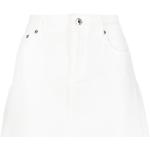 Minifaldas blancas de algodón rebajadas Michael Kors by Michael talla XS para mujer 