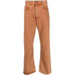 Pantalones casual naranja de algodón rebajados informales con logo Haikure talla XS de materiales sostenibles para hombre 