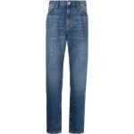 Jeans stretch azules de algodón rebajados ancho W33 largo L34 Calvin Klein Jeans para hombre 