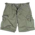 Pantalones cortos de algodón militares Mil-Tec talla 3XL para hombre 