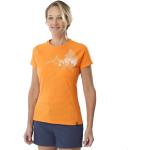 Millet Asym Short Sleeve T-shirt Naranja XS Mujer
