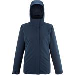 Chaquetas impermeables deportivas azules impermeables, transpirables, cortaviento Millet Pobeda talla S para mujer 