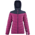 Chaquetas lila de sintético de esquí impermeables, transpirables con capucha Millet talla XS para mujer 