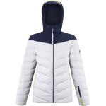 Chaquetas blancas de sintético de esquí impermeables, transpirables con capucha Millet talla M para mujer 