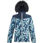 Chaquetas azules de sintético de esquí impermeables, transpirables, cortaviento con capucha Millet talla M para mujer 