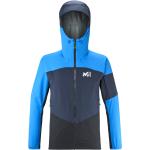 Chaquetas azules de snowboard transpirables Millet talla XL para hombre 