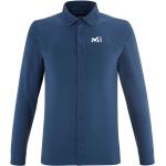 Camisas entalladas azules de poliester rebajadas Millet talla M de materiales sostenibles para hombre 