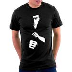Million Nation Bruce Lee - Camiseta Negro XXL