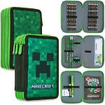Cuadernos verdes de goma Minecraft 