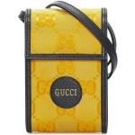 Bandoleras amarillas de piel  con logo Gucci Off the Grid para mujer 