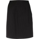 Minifaldas negras de viscosa con rayas Jean Paul Gaultier talla XL para mujer 