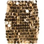 Minifaldas doradas Paco Rabanne con lentejuelas talla XS para mujer 
