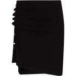 Minifaldas negras de viscosa Paco Rabanne asimétrico talla XS para mujer 