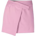 Minifaldas rosas de algodón rebajadas The Attico talla XL para mujer 