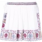 Minifaldas blancas de viscosa rebajadas ISABEL MARANT con bordado talla M para mujer 