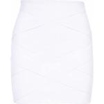 Minifaldas blancas de viscosa rebajadas BALMAIN talla XS para mujer 