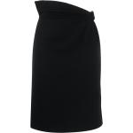 minifalda con cintura asimétrica
