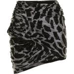 Minifaldas negras rebajadas leopardo talla M para mujer 