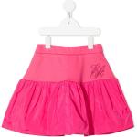 Faldas infantiles rosas de poliester rebajadas informales con logo Armani Emporio Armani 6 años para niña 