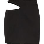 Minifaldas negras de poliester rebajadas tallas grandes Clásico talla M para mujer 