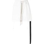 Minifaldas blancas de algodón rebajadas RICK OWENS talla L para mujer 