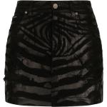 Minifaldas negras de algodón rebajadas zebra Dolce & Gabbana talla 3XL para mujer 