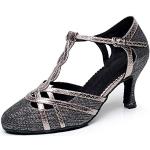Zapatillas antideslizantes grises de goma formales acolchadas talla 39,5 para mujer 