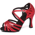 Zapatillas antideslizantes rojas de goma Novia acolchadas talla 40 para mujer 