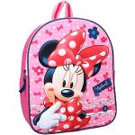 Mochilas escolares rosas Disney Minnie Mouse infantiles 