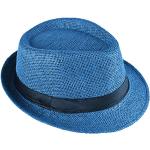 Sombreros azules de paja de fiesta  talla 57 talla S para mujer 