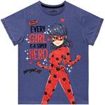 Miraculous Camiseta para niñas Ladybug Azul 12-13