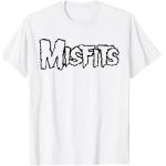 Misfits – Black Logo on White Camiseta