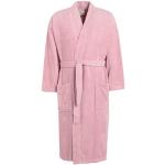 Batas de algodón para mujer, kimono, bata de baño, bata ligera y suave de  gasa de algodón, bata larga con bolsillos (color : rosa, talla: M 160)