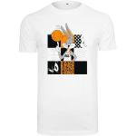 Mister Tee Space Jam Bugs Bunny Basketball Tee Camiseta Hombre, Blanco, XXL
