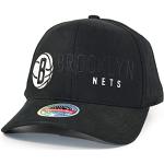 Gorras negras de béisbol  Brooklyn Nets con logo Mitchell & Ness Talla Única para hombre 