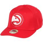 Mitchell & Ness Atlanta Hawks Red NBA Team Ground 2.0 Classic Red Snapback Cap - One-Size