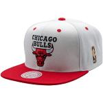 Gorras blancas de algodón de béisbol  Chicago Bulls Clásico con logo Mitchell & Ness NBA Talla Única para mujer 