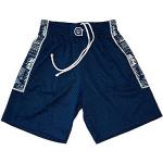 Shorts azul marino de poliester college Mitchell & Ness talla L para hombre 