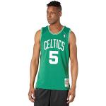 Camisetas verdes de poliester de Baloncesto Boston Celtics con rayas Mitchell & Ness NBA talla L para hombre 