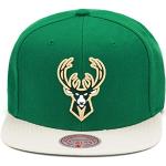 Gorras verdes de lana de béisbol  Milwaukee Bucks con logo Mitchell & Ness NBA Talla Única para hombre 