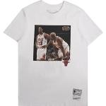 Camisetas blancas de manga corta Chicago Bulls manga corta Mitchell & Ness NBA talla XL para mujer 